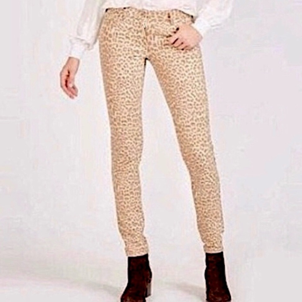 J. McLaughlin Lexie Cheetah jeans